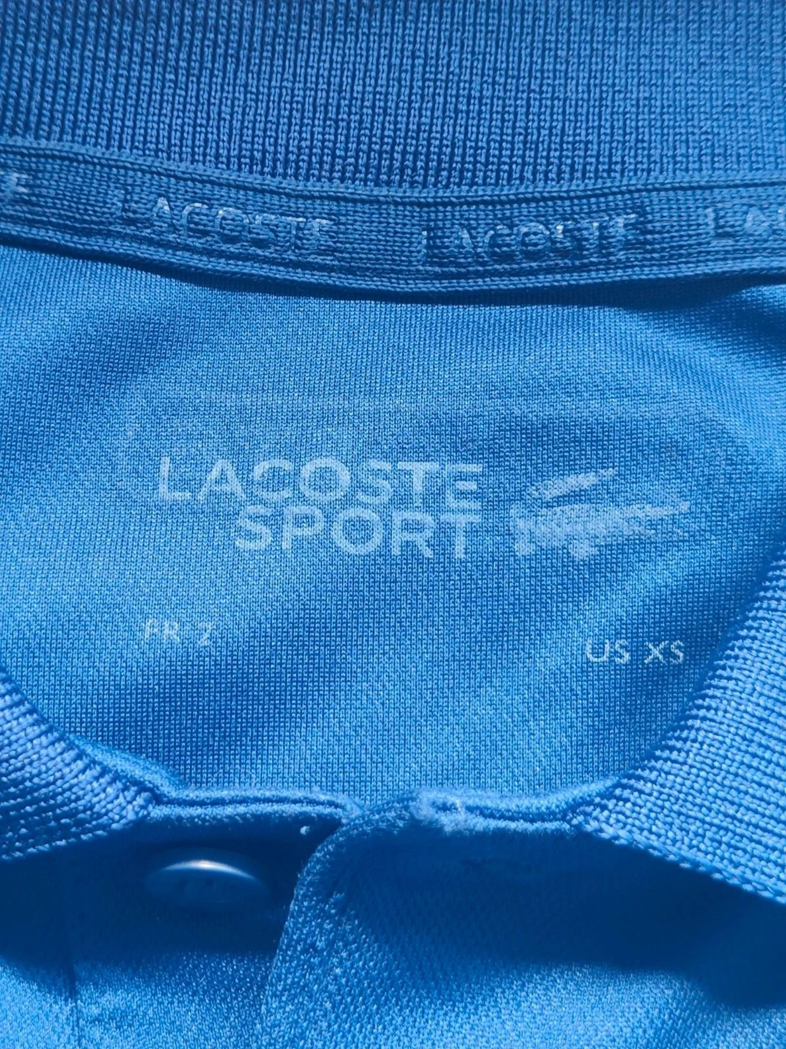 Polo Lacoste Sport PP (Tamanho 2 = 16 anos) – photo 4